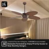 Ceiling Fan, 52-Inch, ABS - view 6