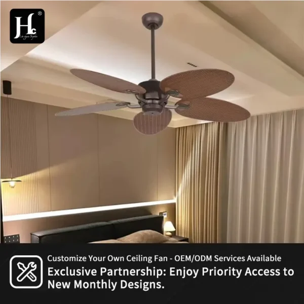 Ceiling Fan, 52-Inch, ABS - view 6