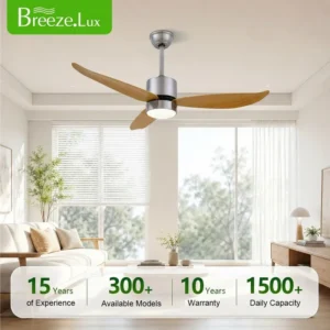 Ceiling Fan, 52-Inch, Abs, LED, 10-Year