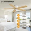 Ceiling Fan, 52-Inch, Copper - view 5