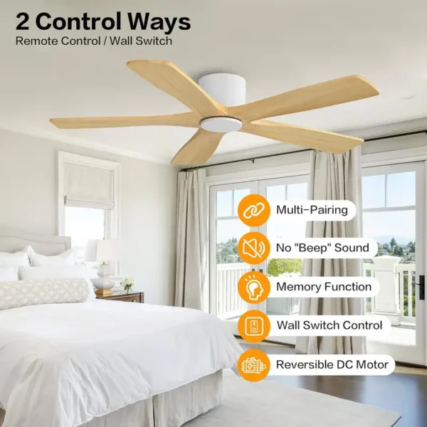 Ceiling Fan, 52-Inch, Copper - view 5