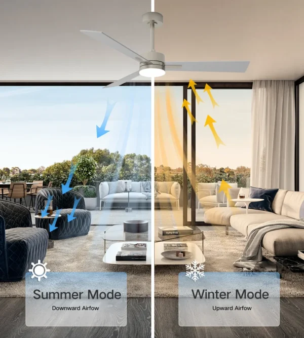 Ceiling Fan, 52-Inch, Copper, MDF - view 6