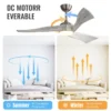 Ceiling Fan, 52-Inch, D0100X3I0ZP - view 3