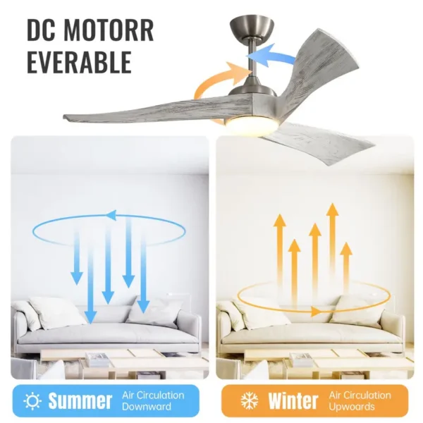 Ceiling Fan, 52-Inch, D0100X3I0ZP - view 3