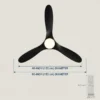 Ceiling Fan, 52-Inch, LED - view 4