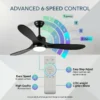 Ceiling Fan, 52-Inch, LED - view 5