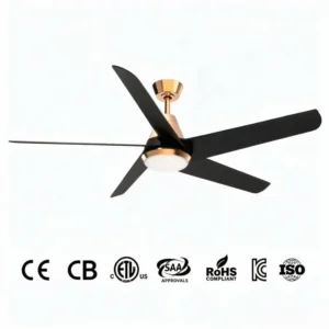 Ceiling Fan, 52-Inch, LED, 6-Speed, Ceiling Mount, SA-52-511