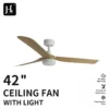 Ceiling Fan, 52-Inch, LED, 6-Speed - view 2