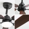 Ceiling Fan, 52-Inch, LED, 6-Speed - view 3