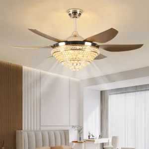 Ceiling Fan, 52-Inch, LED, ABS