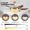 Ceiling Fan, 52-Inch, LED, ABS - view 3