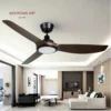 Ceiling Fan, 52-Inch, LED, ABS, 220V