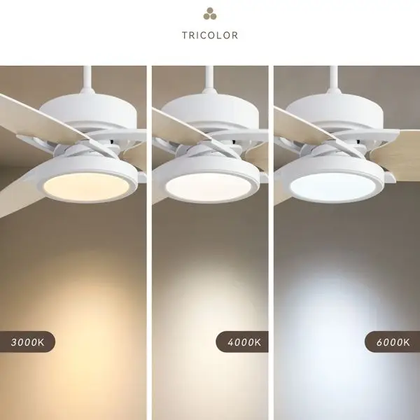 Ceiling Fan, 52-Inch, Plastic, LED, 6-Speed - view 5
