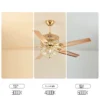 Ceiling Fan, 52", LED - view 3