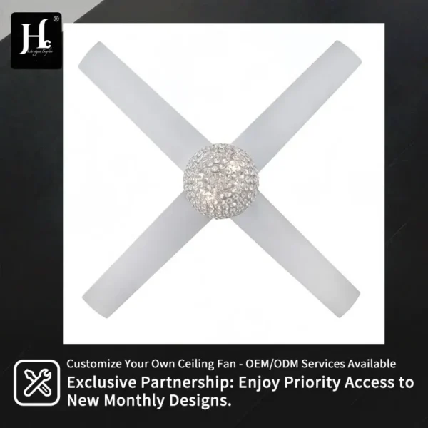 Ceiling Fan, 52'', LED, BLDC - view 4