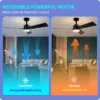 Ceiling Fan, 52Inch, APP - view 4