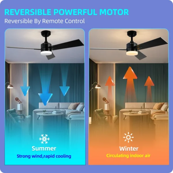Ceiling Fan, 52Inch, APP - view 4