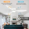 Ceiling Fan, 52inch, LOGO - view 2