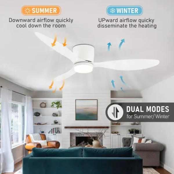 Ceiling Fan, 52inch, LOGO - view 2