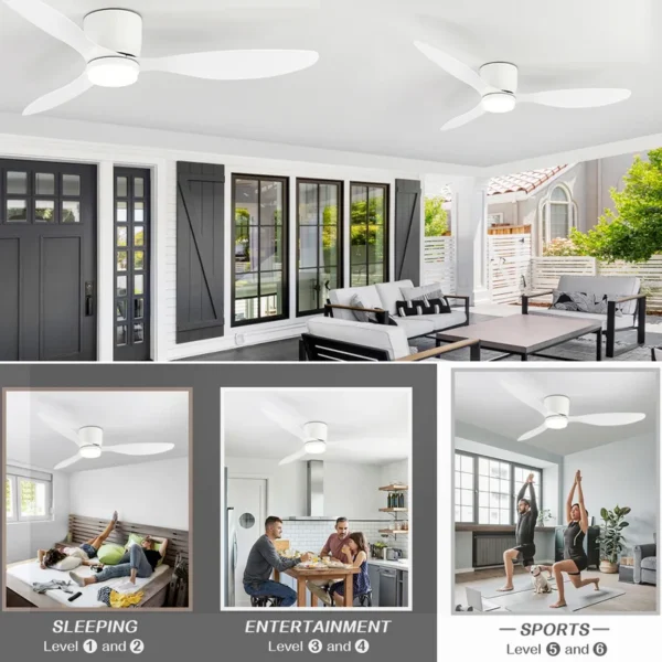 Ceiling Fan, 52inch, LOGO - view 5