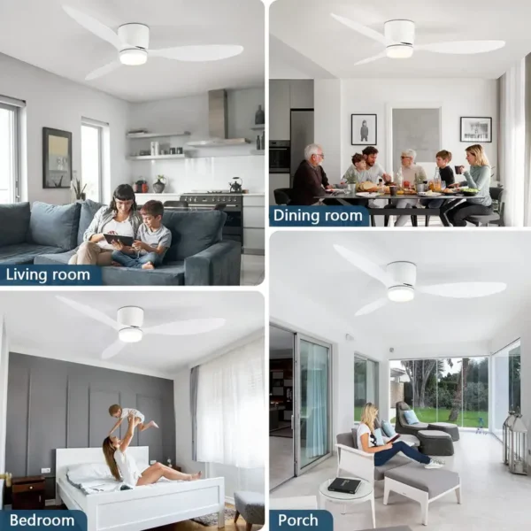 Ceiling Fan, 52inch, LOGO - view 6