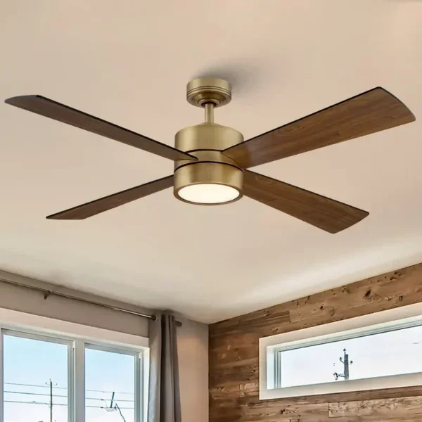Ceiling Fan, 52inches, brass, ph-4368