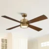 Ceiling Fan, 52inches, brass, ph-4368 - view 2