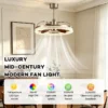 Ceiling Fan, 58W, 70W, Aluminum - view 2