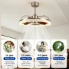 Ceiling Fan, 58W, 70W, Aluminum - view 5