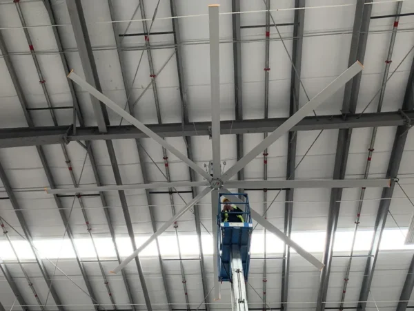 Ceiling Fan, 6.1m, HVLS, 1.5kW, Aluminum - view 3