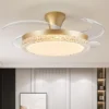 Ceiling Fan, 6-Speed, 100-240V, Iron+Plastic