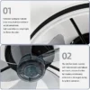 Ceiling Fan, 6-Speed, Iron art+Acrylic+ABS - view 2