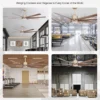 Ceiling Fan, 6-Speed, LED - view 4