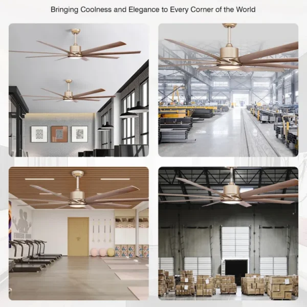 Ceiling Fan, 6-Speed, LED - view 4