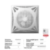 Ceiling Fan, 600, Wall - view 6
