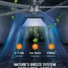 Ceiling Fan, 7.3m(24ft, HVLS, 1.5kW, PMSM - view 5