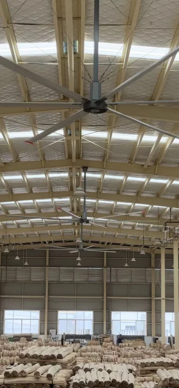 Ceiling Fan, 7.3m, Aluminum, 220V/380V - view 2