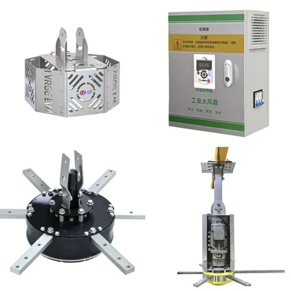 Ceiling Fan, 7.3m, HVLS, 1.5kW, 380V - view 3