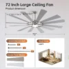 Ceiling Fan, 7012CFM, 40 W - view 2