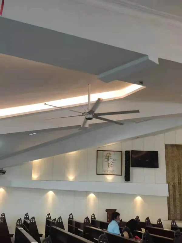 Ceiling Fan, 8FT, Aluminum - view 4