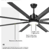 Ceiling Fan, 96", BLDC, HVLS - view 6