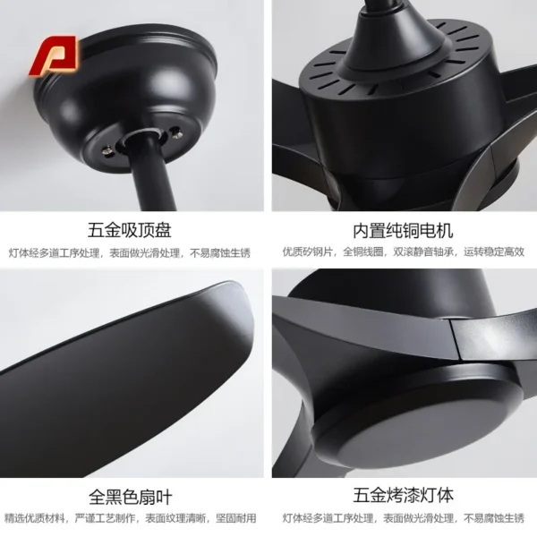 Ceiling Fan, ABS, 110-220V, 35W - view 5