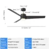 Ceiling Fan, ABS, 220V, 5800 - view 3