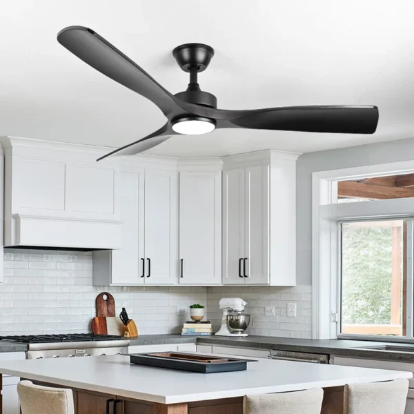 Ceiling Fan, Abs, 3 ABS Blades, AR-CFL-CB-1028-BK - view 6