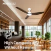 Ceiling Fan, ABS, 45w, Plastic - view 3