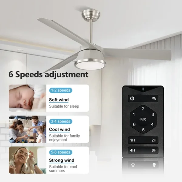 Ceiling Fan, ABS, 52OBS-1132L - view 2