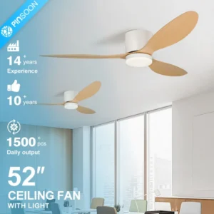 Ceiling Fan, ABS, LED