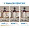 Ceiling Fan, ABS, LED - view 3
