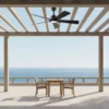 Ceiling Fan, ABS, LED, 6-Speed, 10-Year