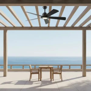 Ceiling Fan, ABS, LED, 6-Speed, 10-Year